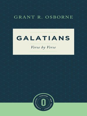 cover image of Galatians Verse by Verse